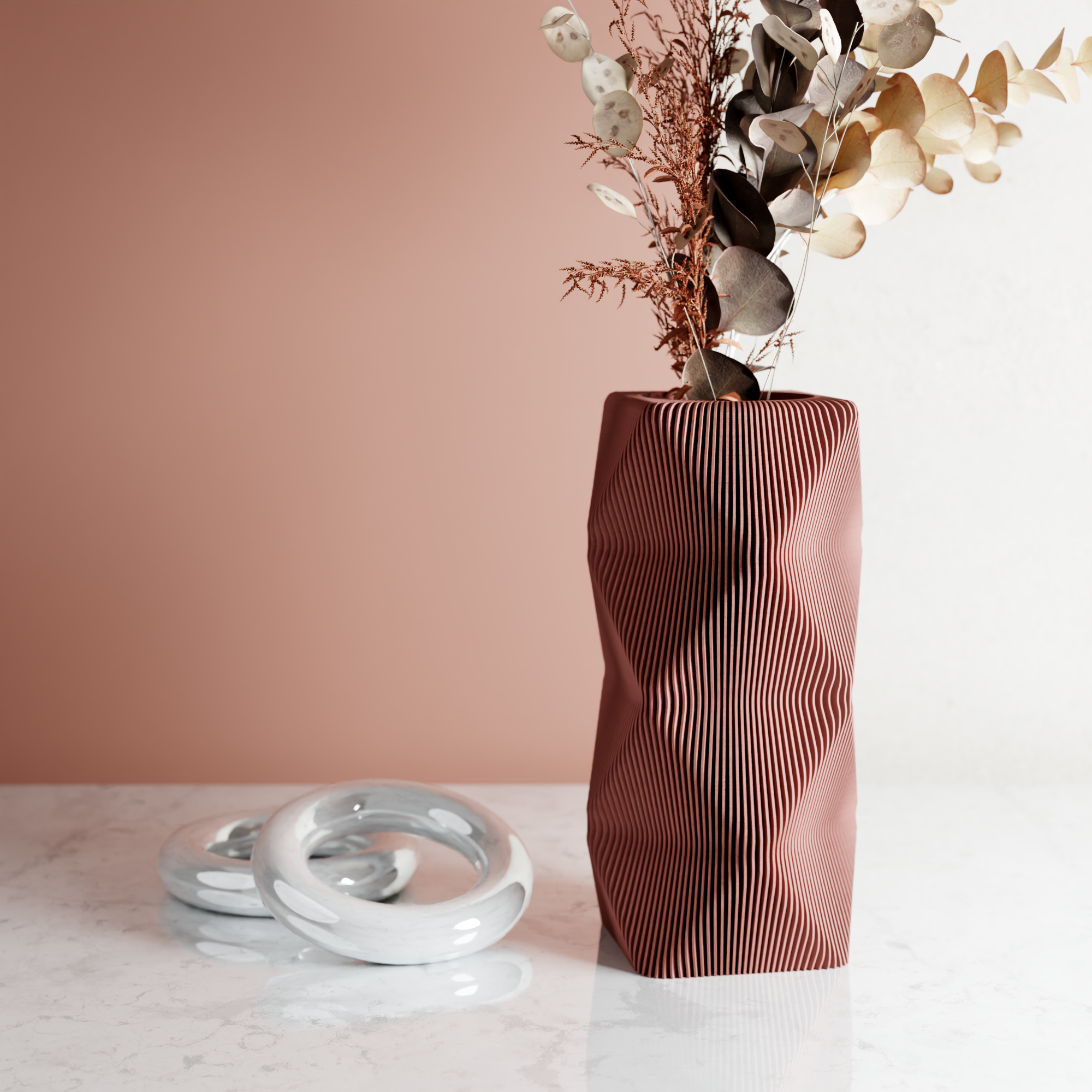 Mountain Vase from Modernized Pottery