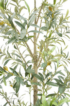 7' Artificial Slim Olive Tree