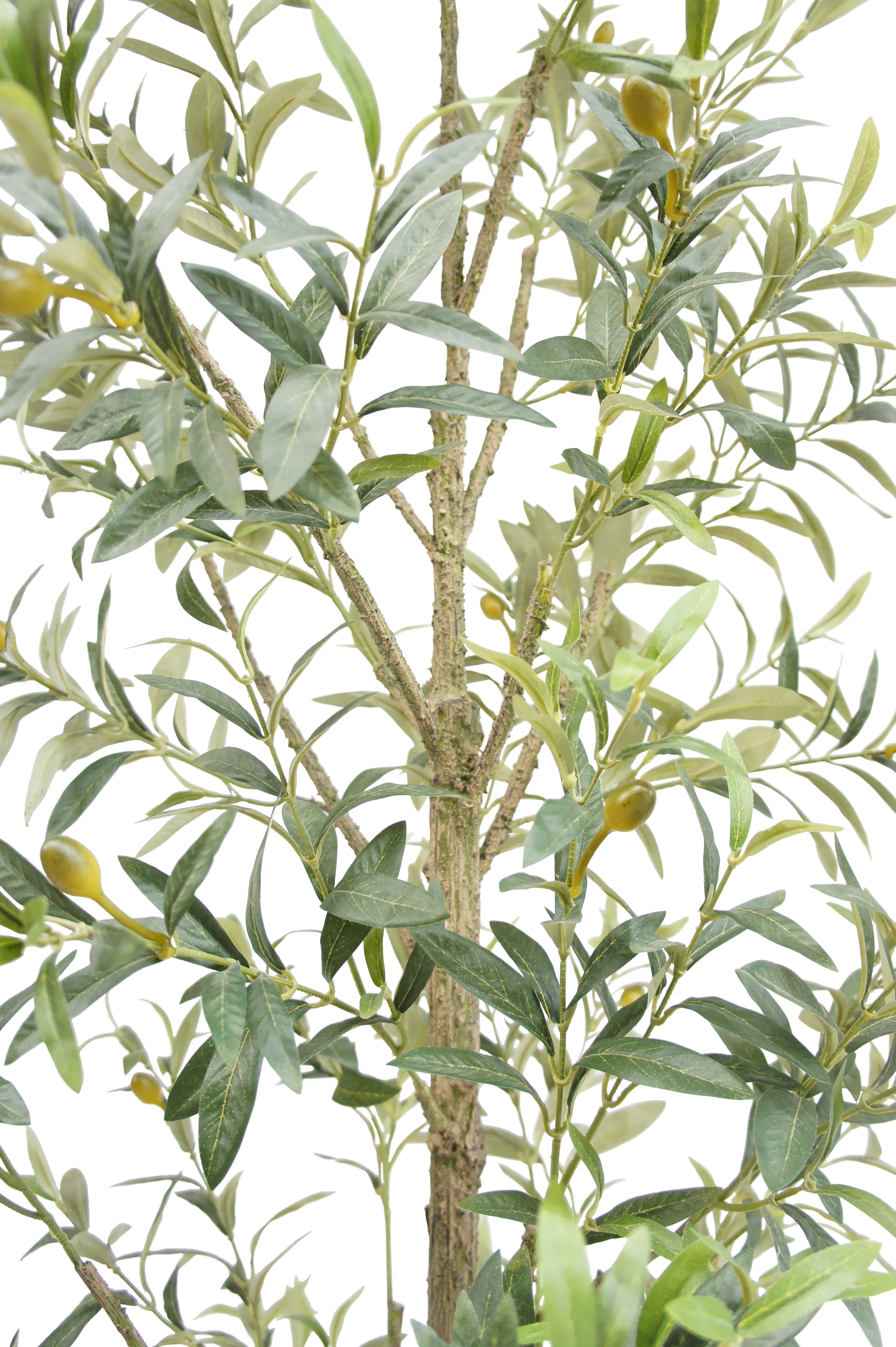 7' Artificial Slim Olive Tree