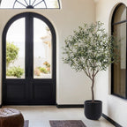 6.5' Faux Potted Olive Tree