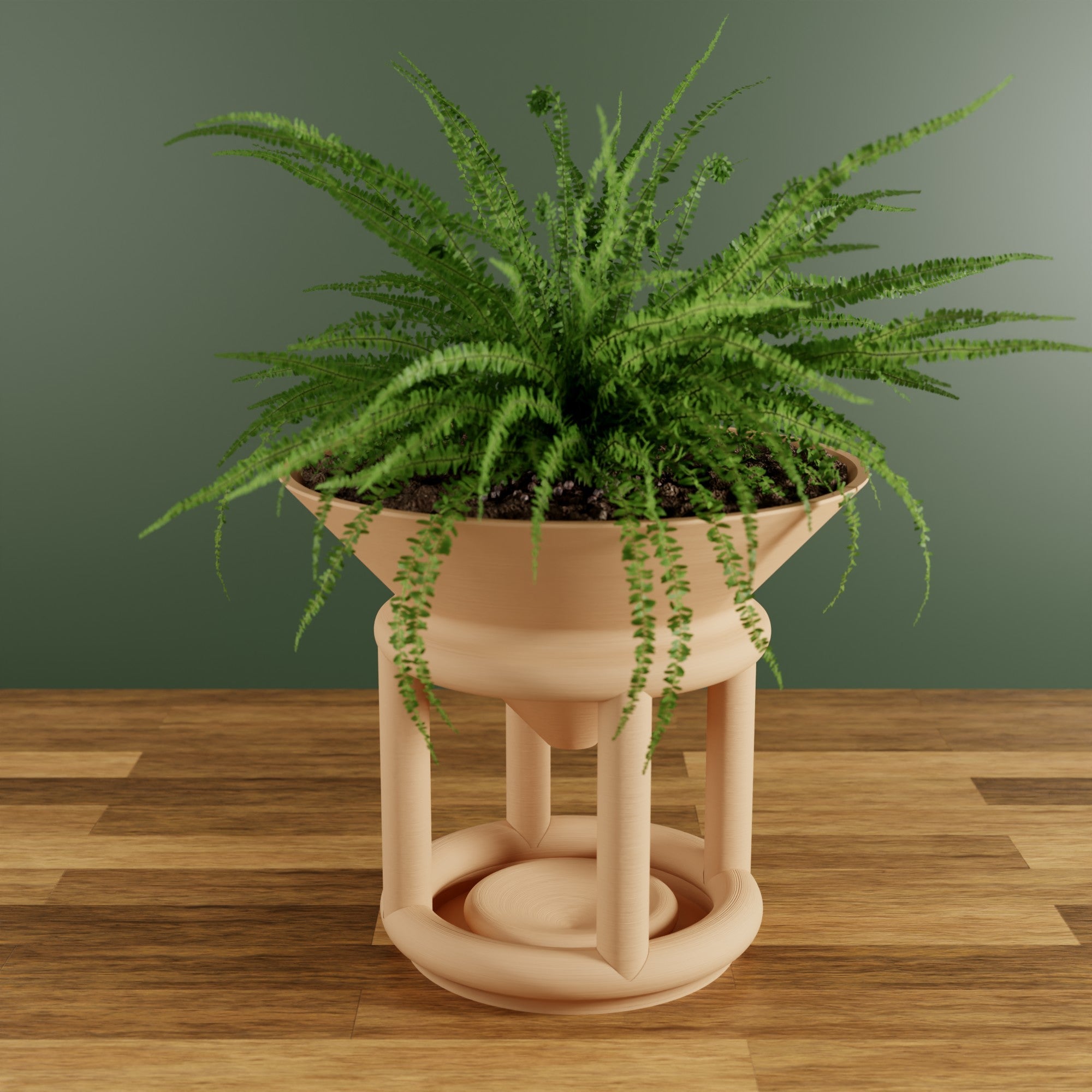 Funnel Planter from Modernized Pottery