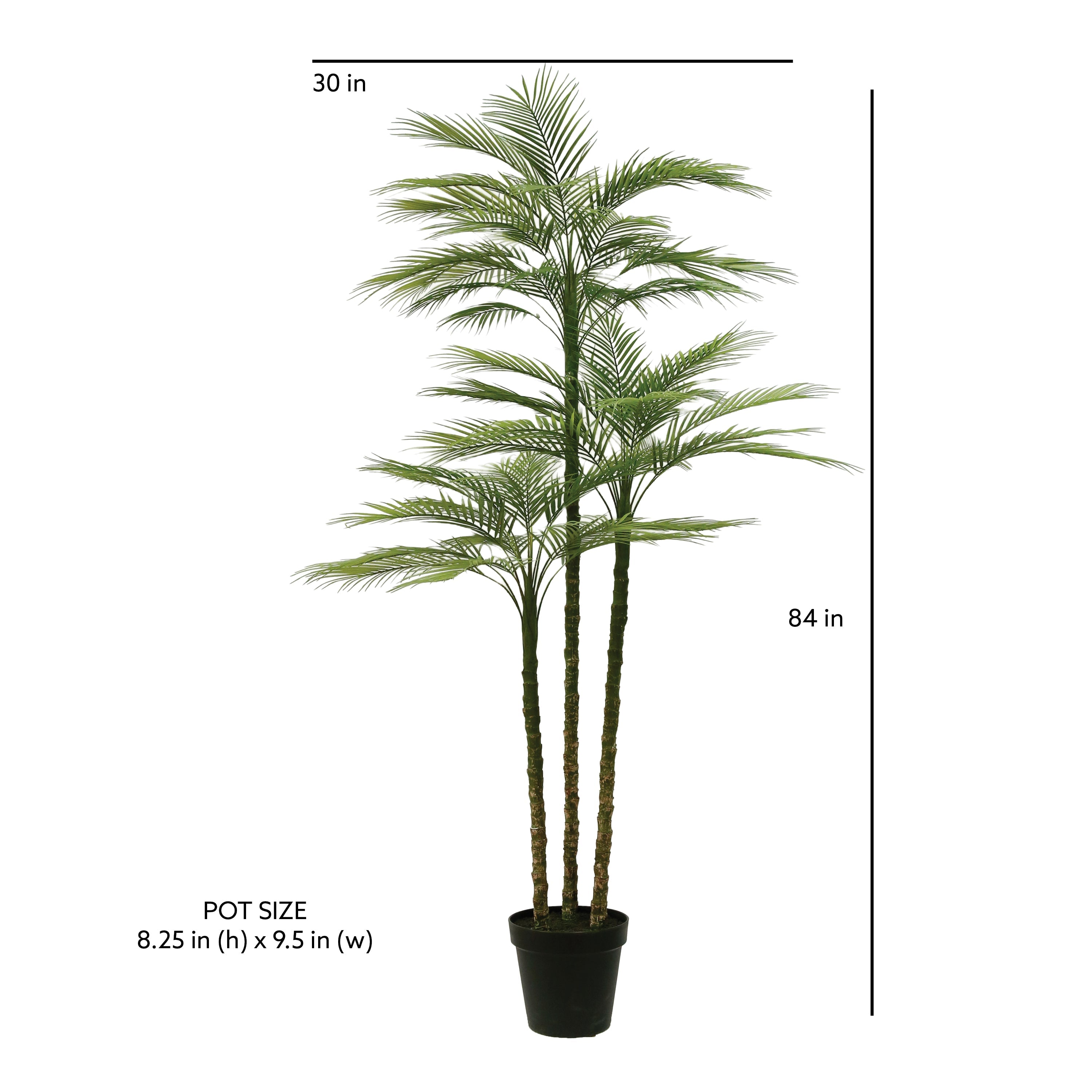 7' Artificial Palm Tree