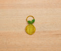 Lemon Napkin Ring – 3.5” Handwoven Iraca Palm – Artisan Summer Table Decor from Colombia