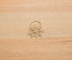 Coastal Ship Wheel Napkin Ring – 2.5” Handwoven Iraca Palm – Nautical Table Decor from Colombia