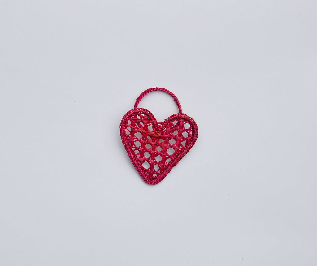Handwoven Heart Napkin Ring