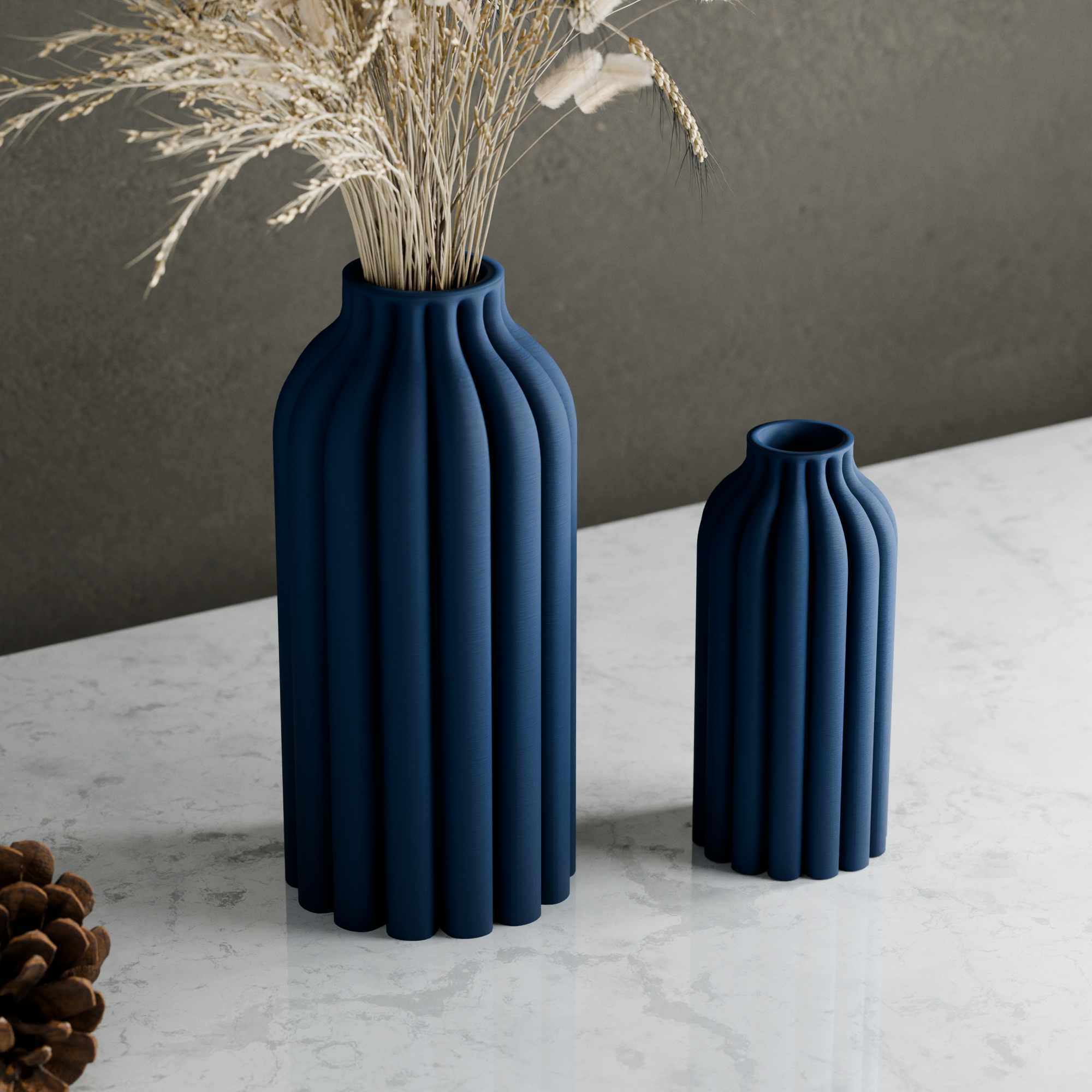 Pillar Vase from Modernized Pottery