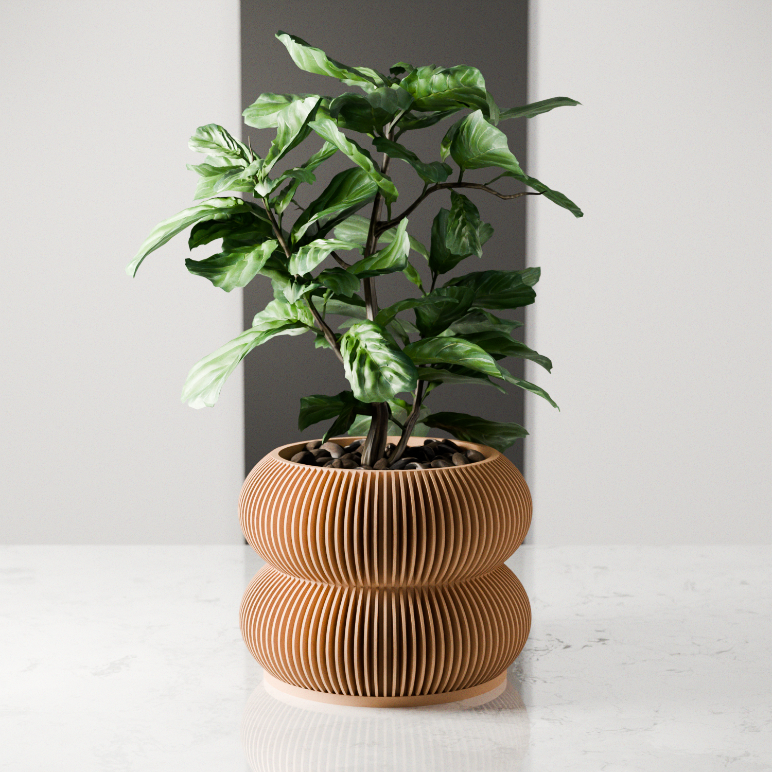 Double Bubbles Planter from Modernized Pottery