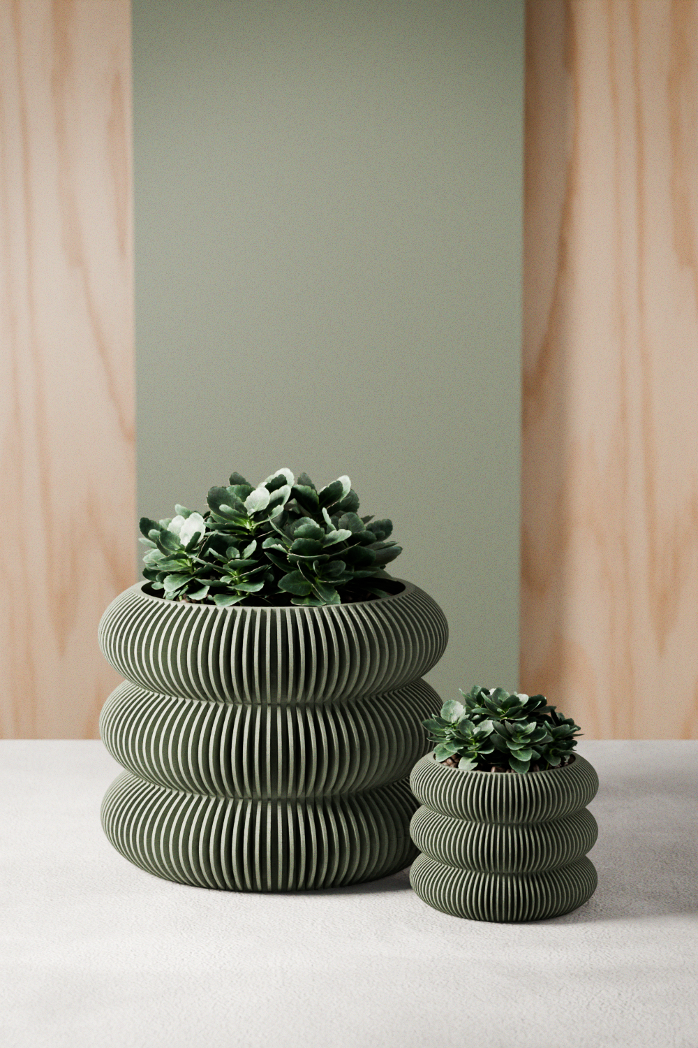 Triple Bubbles Planter from Modernized Pottery
