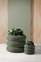 Triple Bubbles Planter from Modernized Pottery