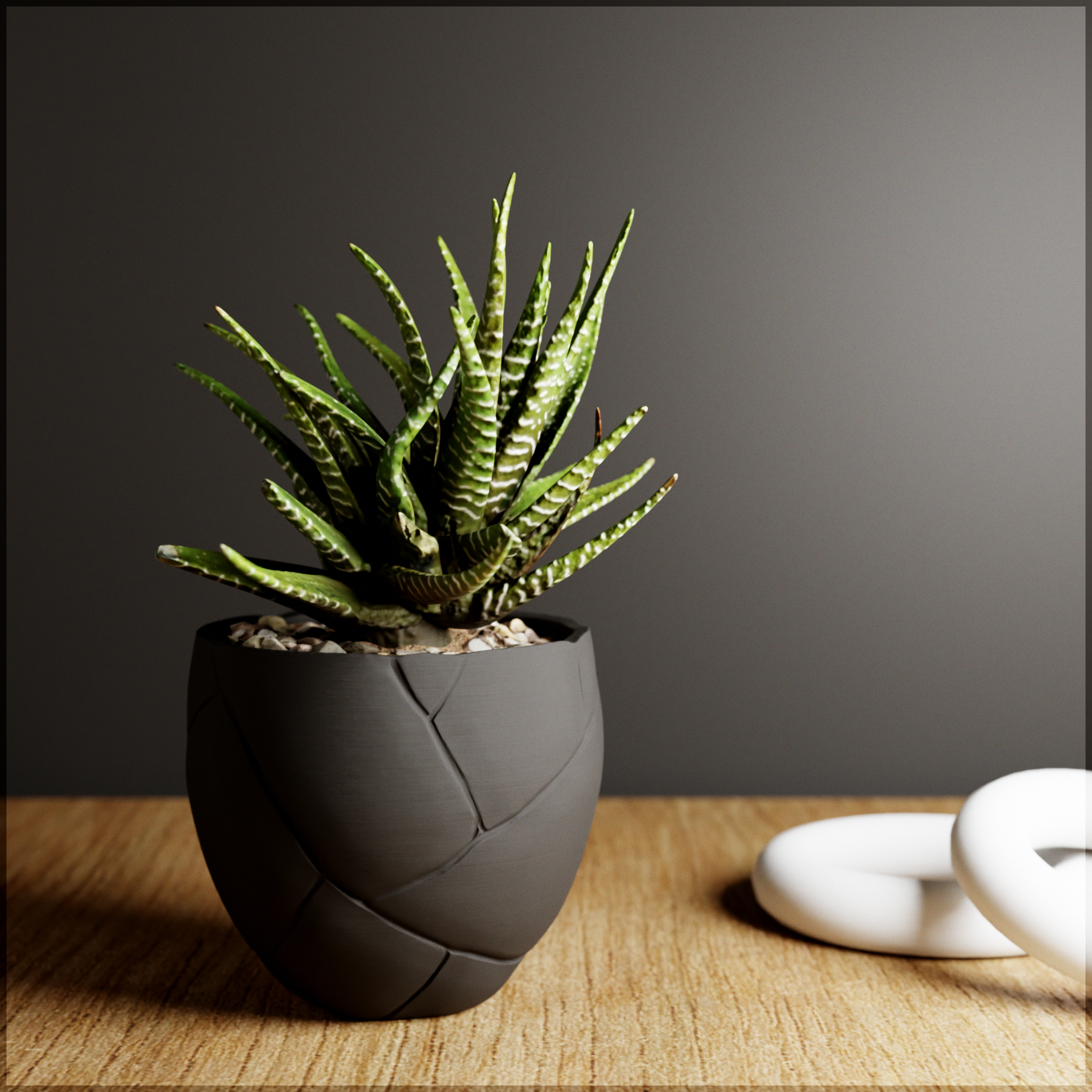 Quake Planter from Modernized Pottery