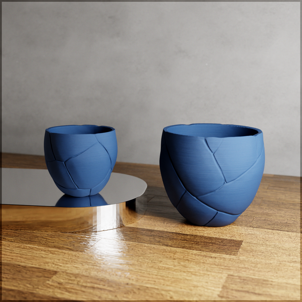 Quake Planter from Modernized Pottery
