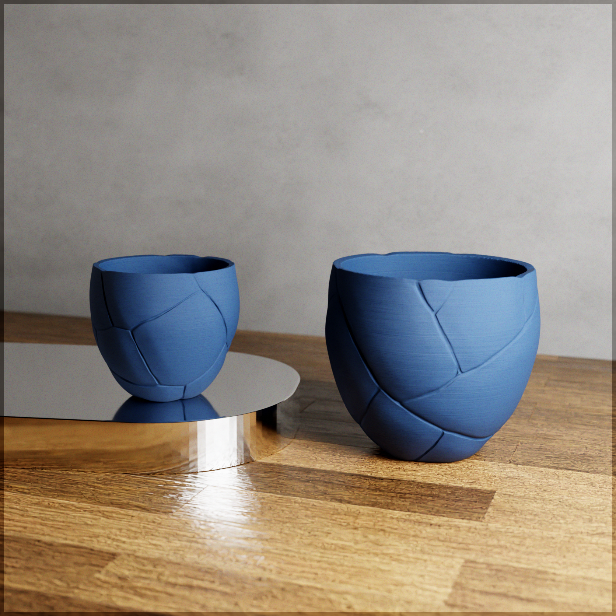 Quake Planter from Modernized Pottery