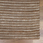 Ambel Tan&Brown Jute Rug