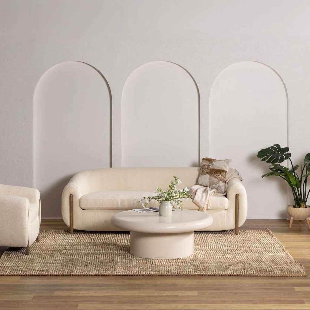 Ambel Tan&Brown Jute Rug