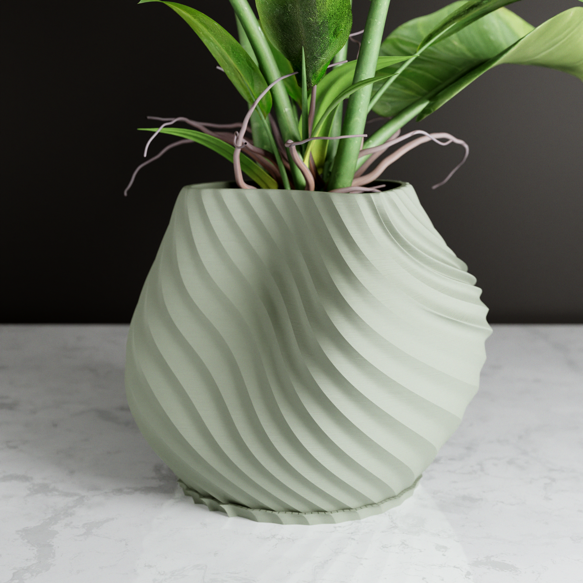 Sea Planter from Modernized Pottery