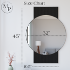 Sol Mirror from Modernized Pottery