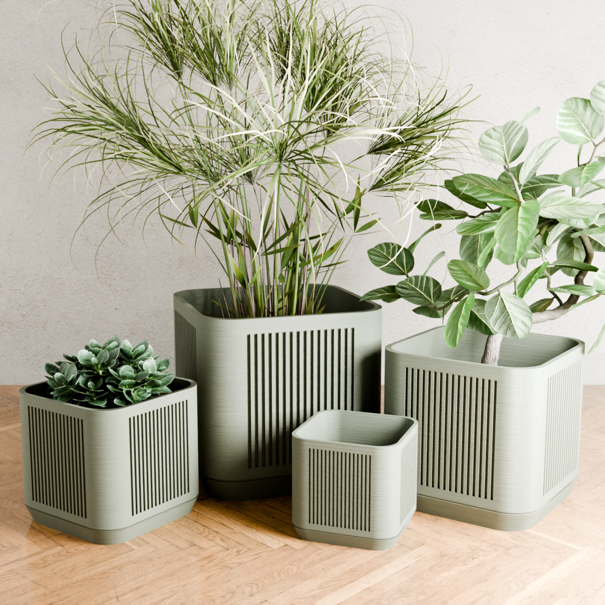 Stack Planter from Modernized Pottery