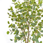 7' Artificial Eucalyptus Tree