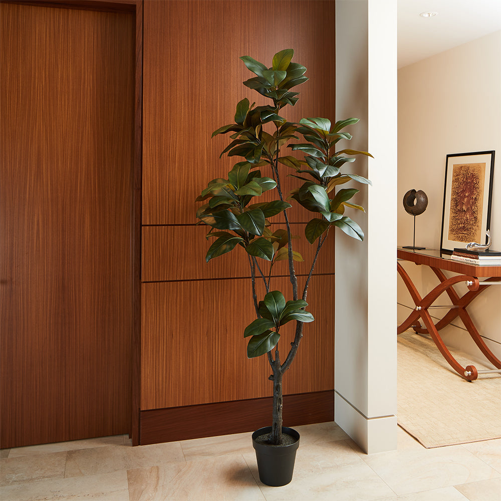 7' Artificial Magnolia Tree