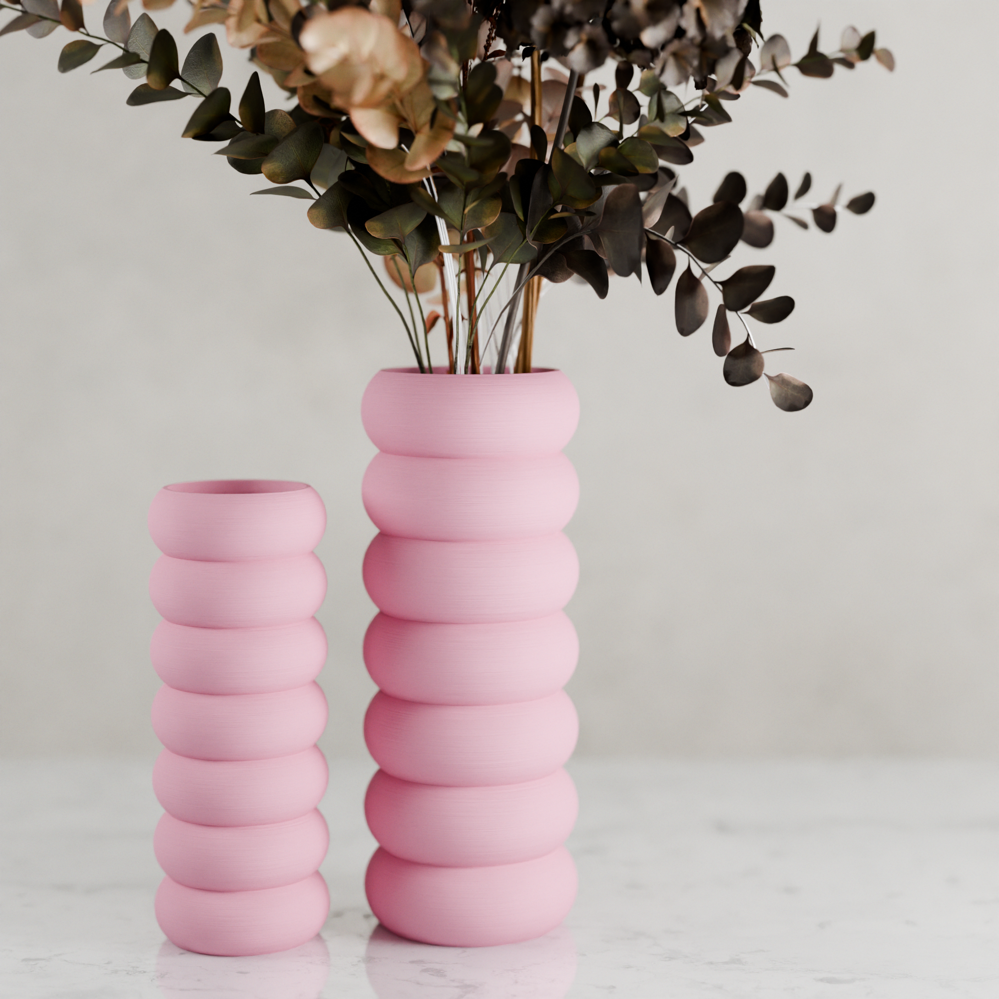 Stacked Vase from Modernized Pottery