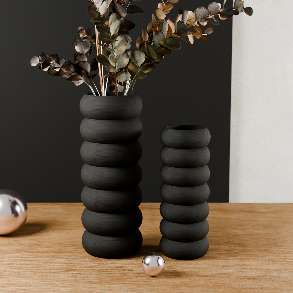 Stacked Vase from Modernized Pottery