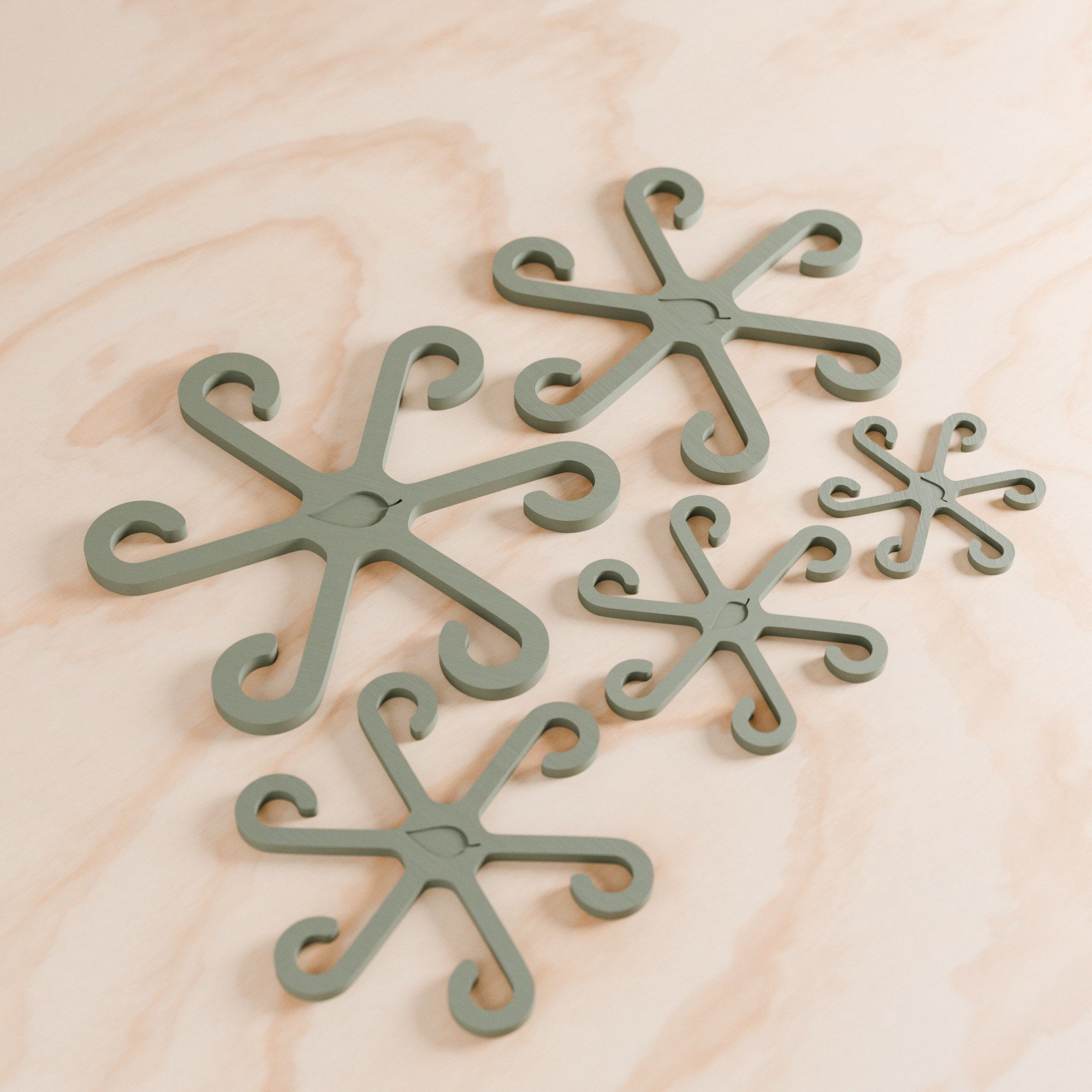 Climbing Plant Stem Support Stakes from Modernized Pottery