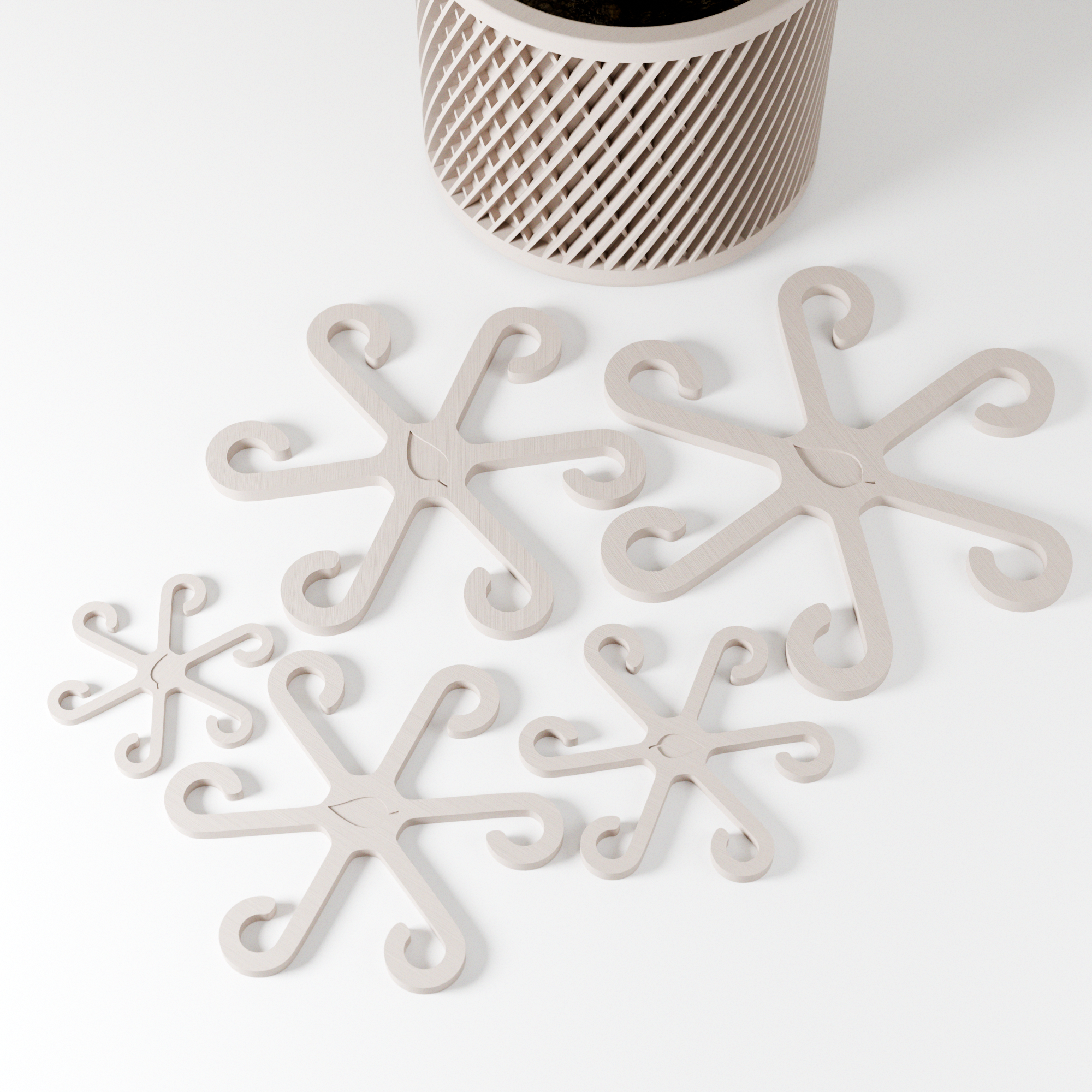 Climbing Plant Stem Support Stakes from Modernized Pottery