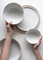 Handmade Stoneware Dinner Plates