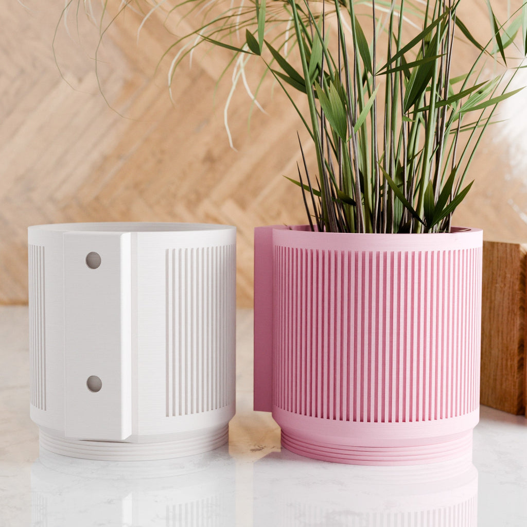 Hanging Stream Wall Planter from Modernized Pottery