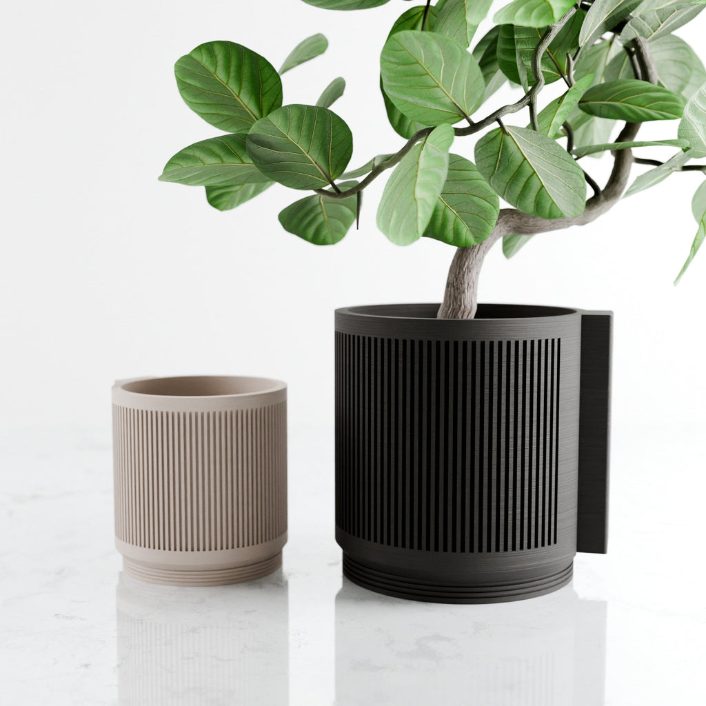 Hanging Stream Wall Planter from Modernized Pottery