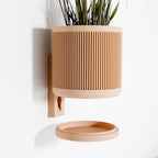 Hanging Stream Wall Planter from Modernized Pottery