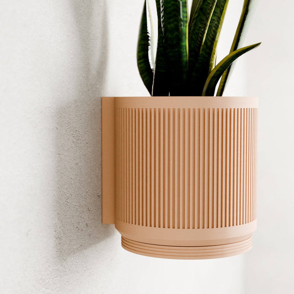 Hanging Stream Wall Planter from Modernized Pottery