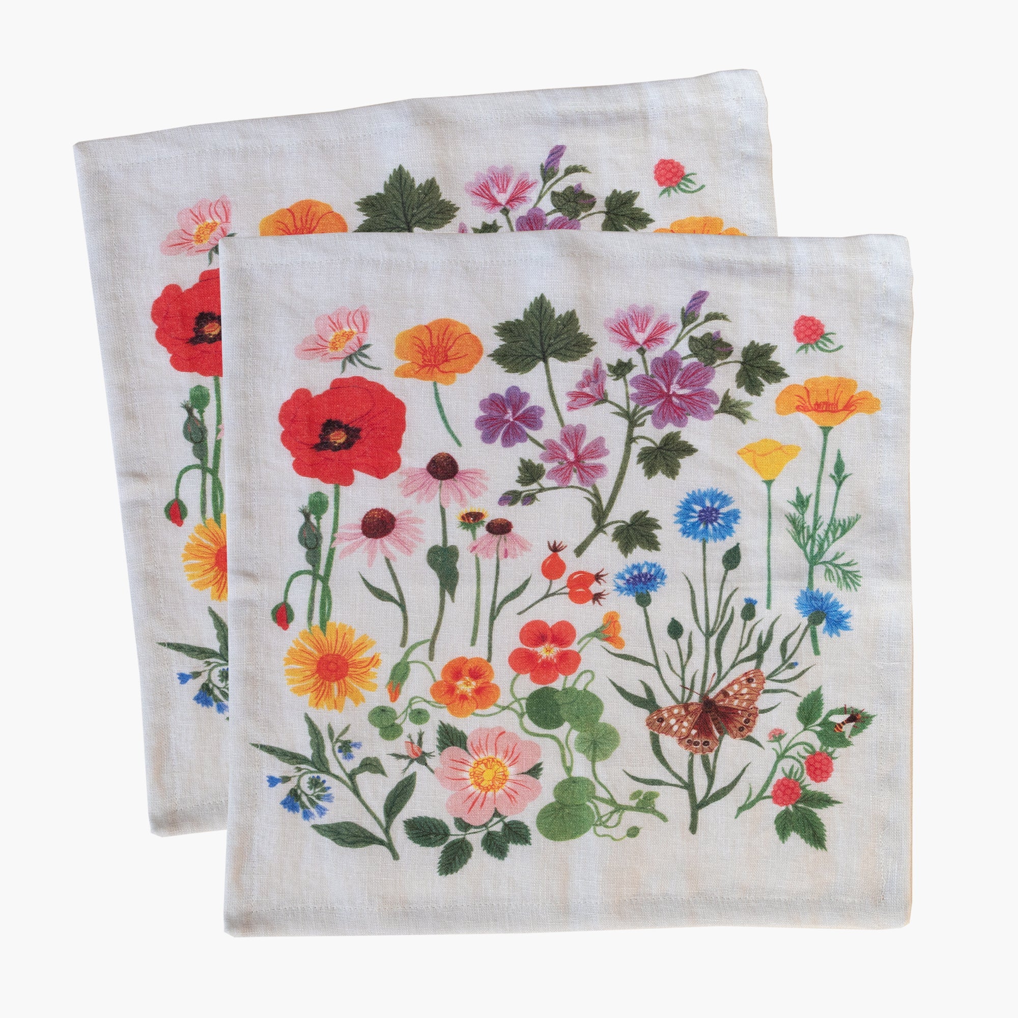 BOTANIST | LINEN TABLE NAPKINS, SET OF 2