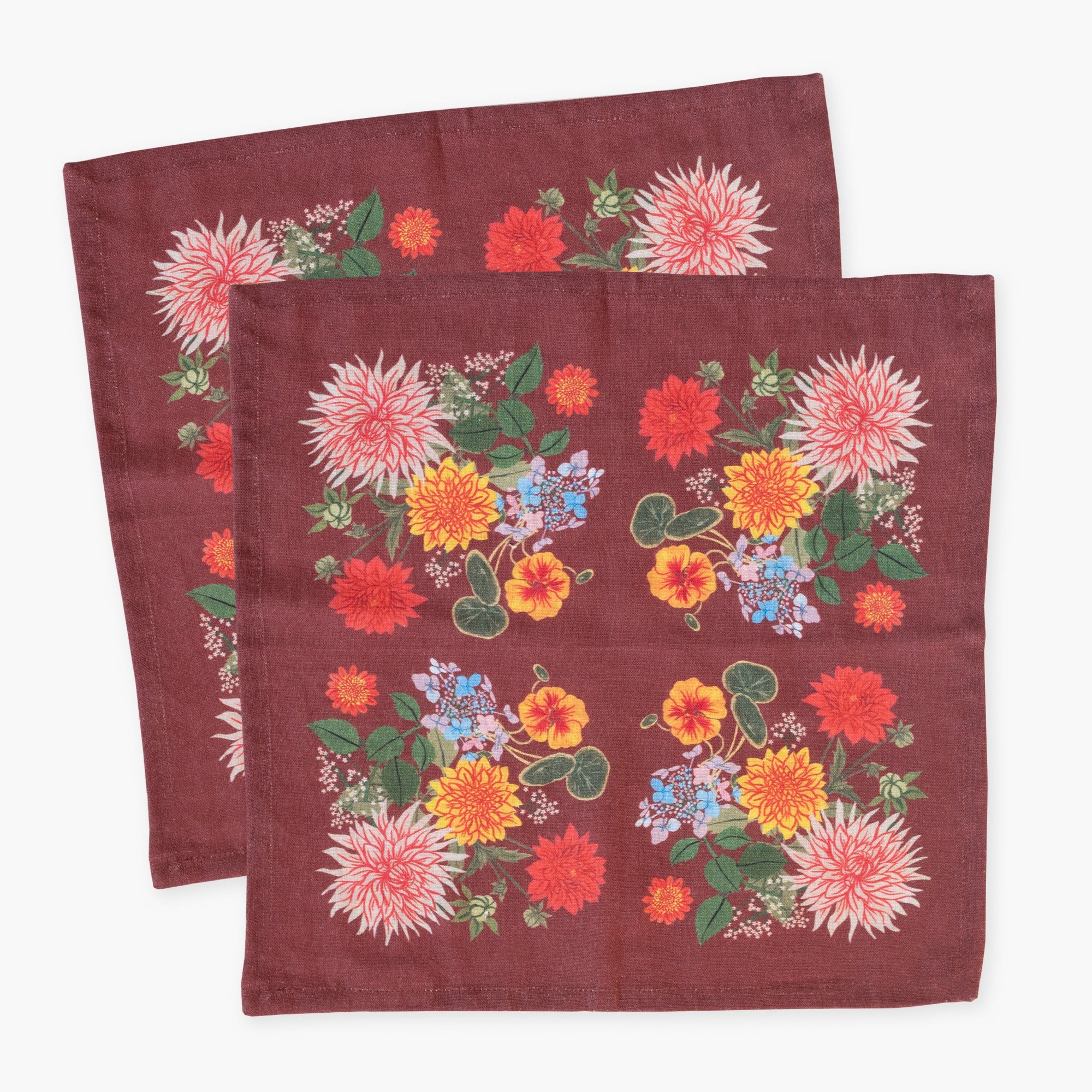 RUSSET | LINEN TABLE NAPKINS, SET OF 2