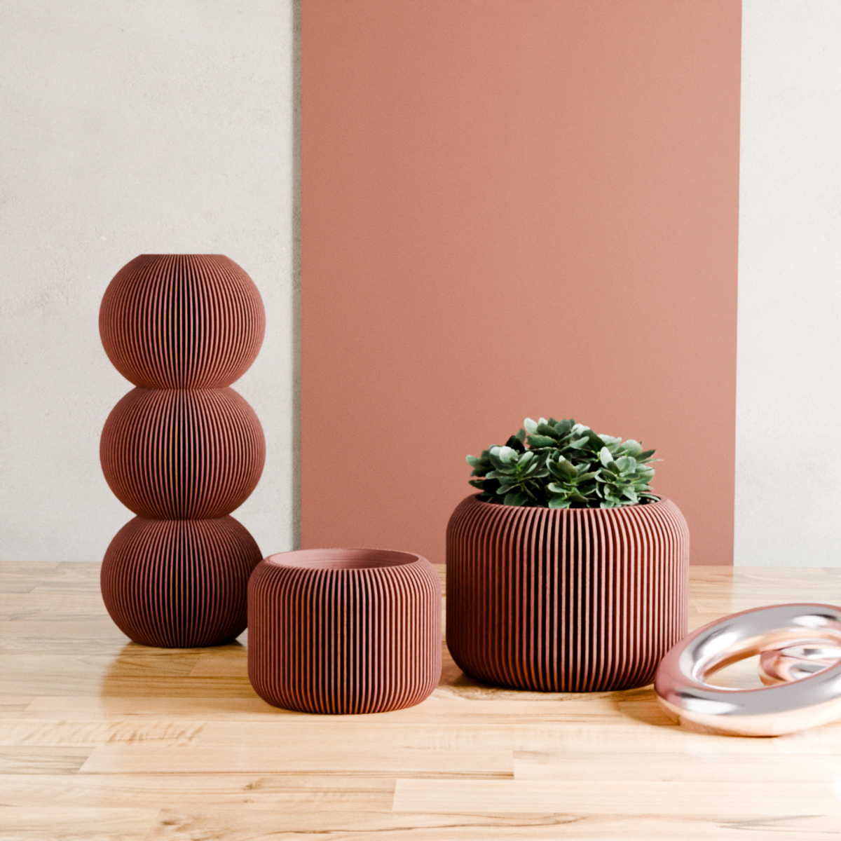 Orbis Planter from Modernized Pottery