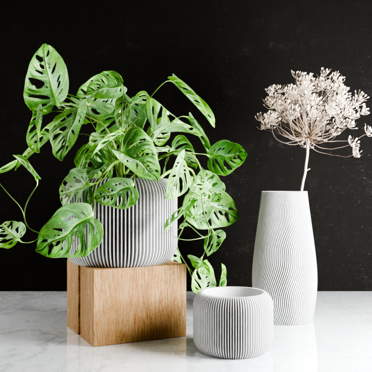 Orbis Planter from Modernized Pottery
