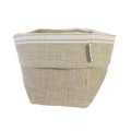 Thieffry Belgian Linen Bread Basket, White