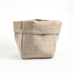 Thieffry Belgian Linen Bread Basket, Raw Natural