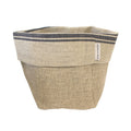 Thieffry Belgian Linen Bread Basket, Black