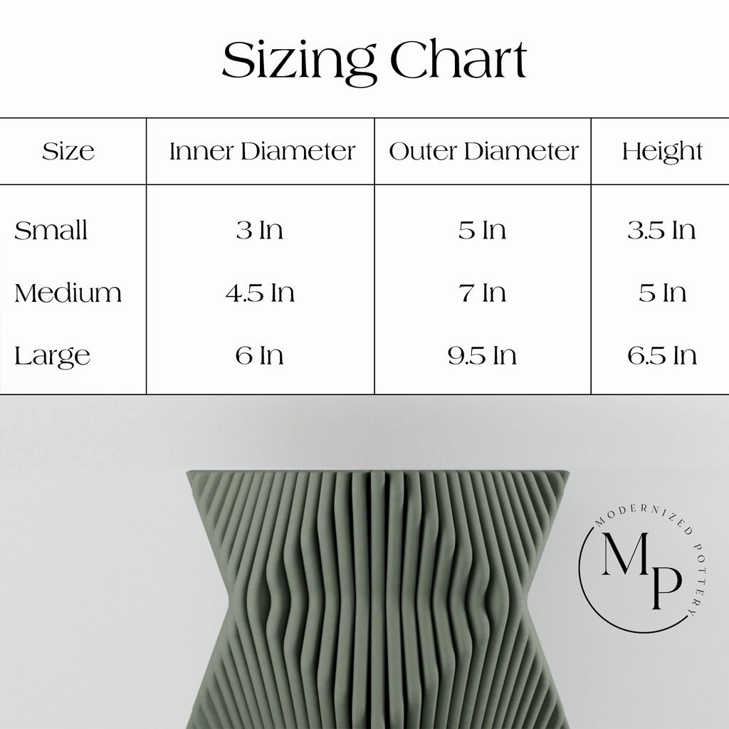 Tide Planter from Modernized Pottery