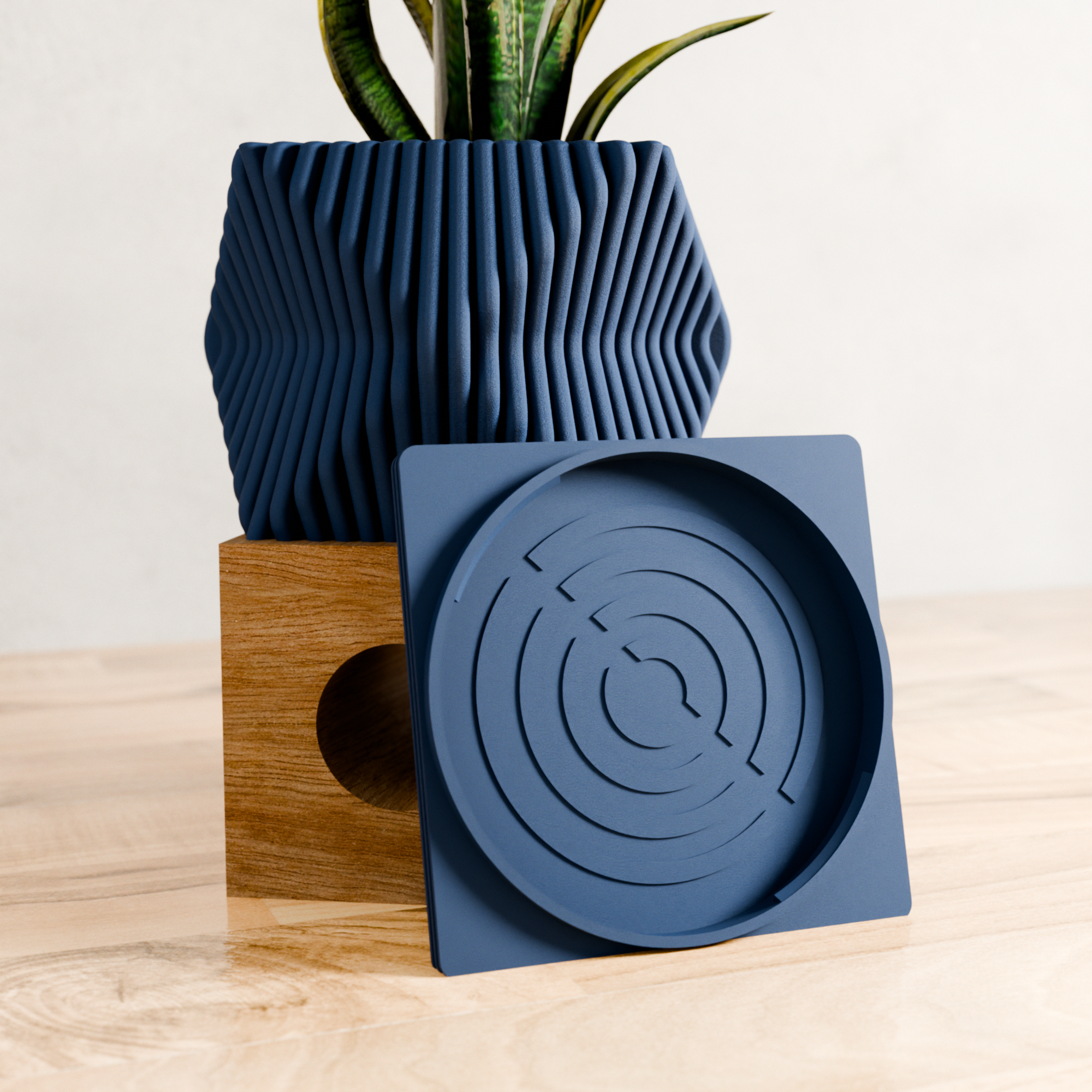 Tide Planter from Modernized Pottery