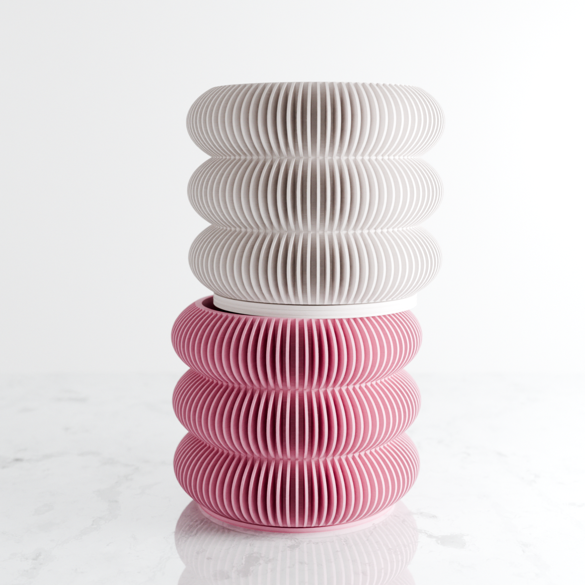 Triple Bubbles Planter from Modernized Pottery
