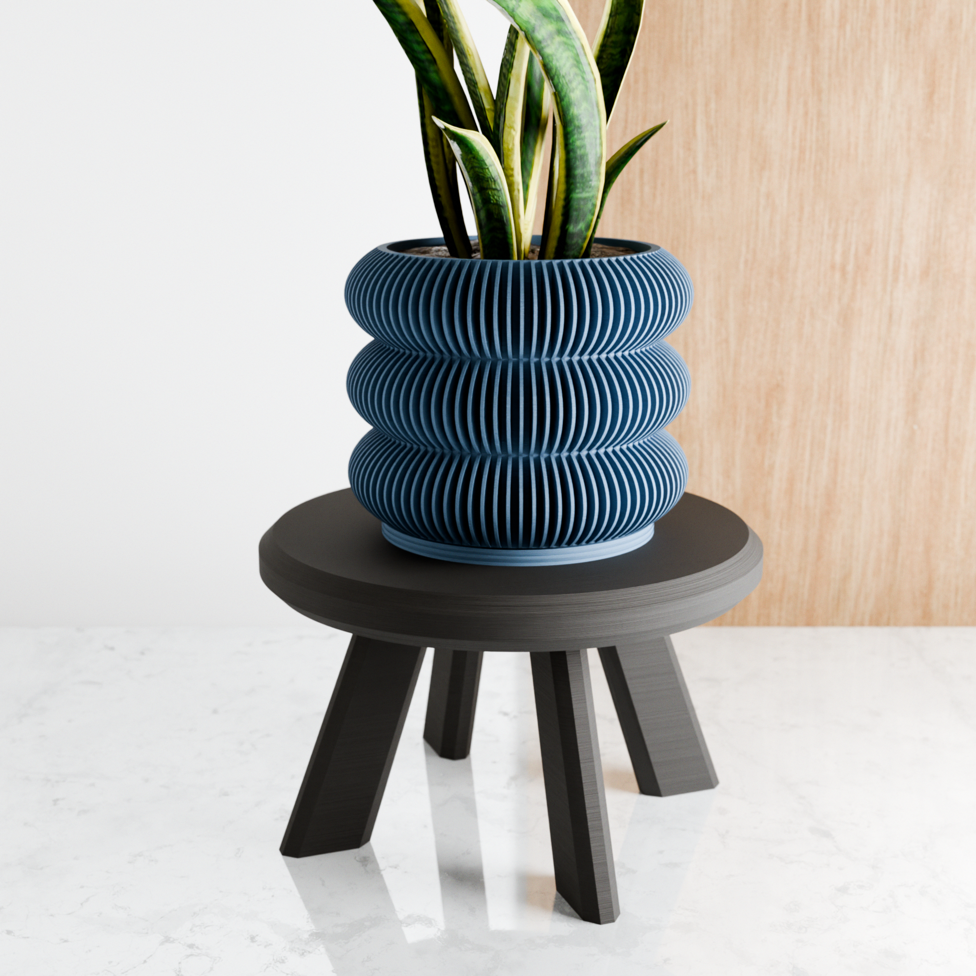 Triple Bubbles Planter from Modernized Pottery