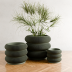 Triple Bubbles Planter from Modernized Pottery