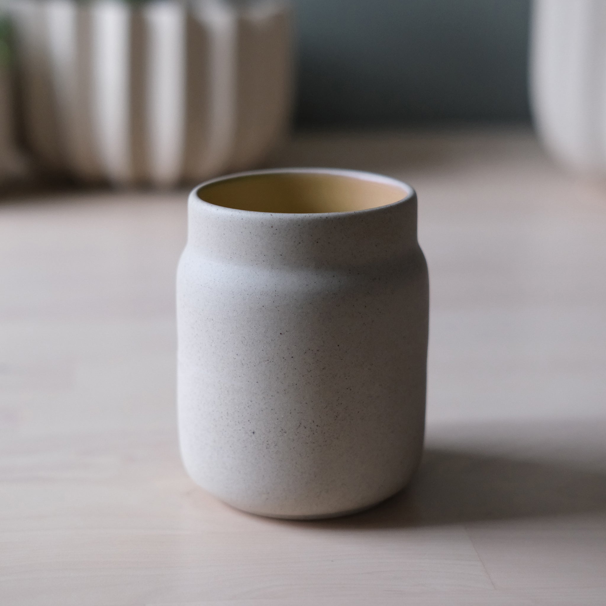 handmade stoneware coffee mug by Misewell