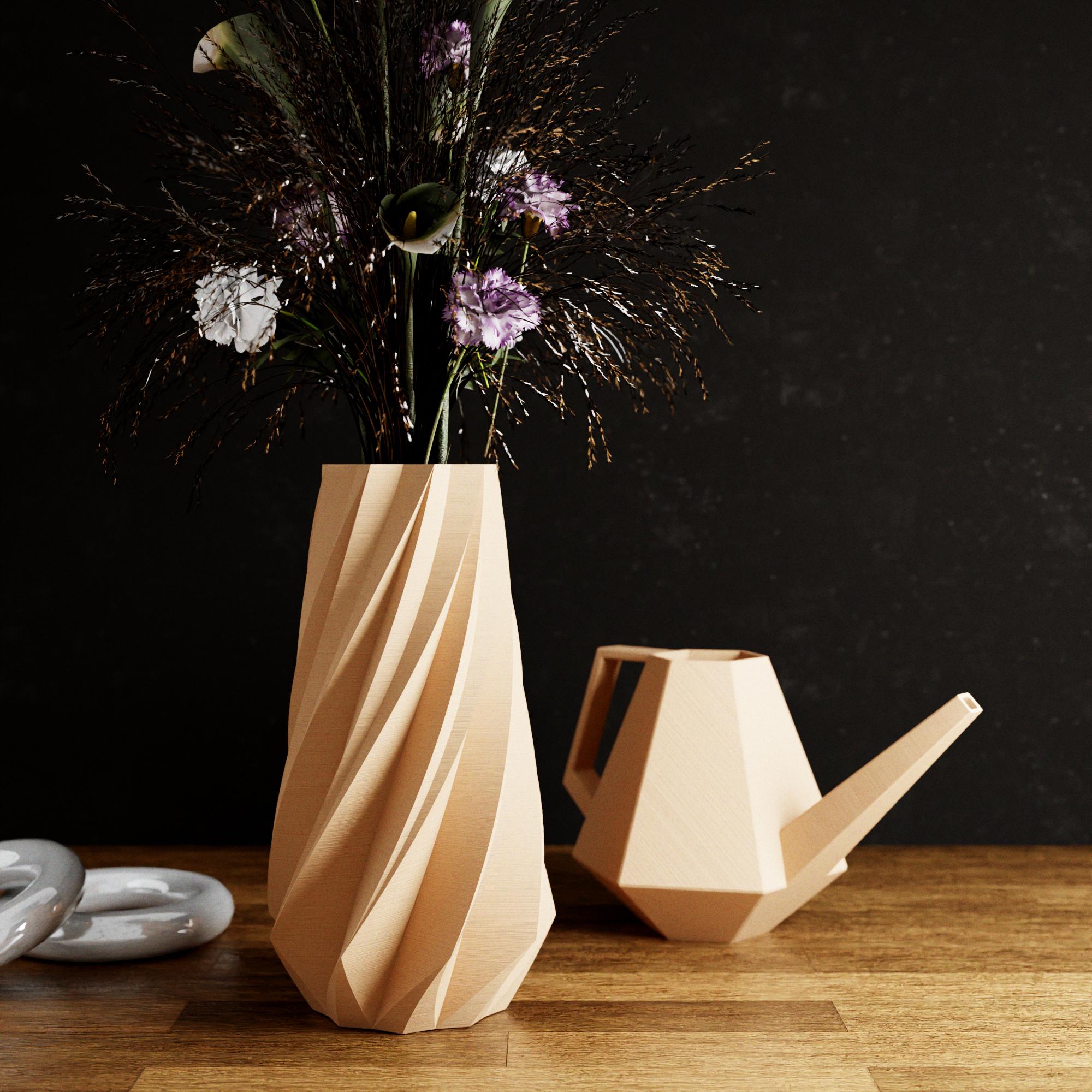 Timber Vase from Modernized Pottery