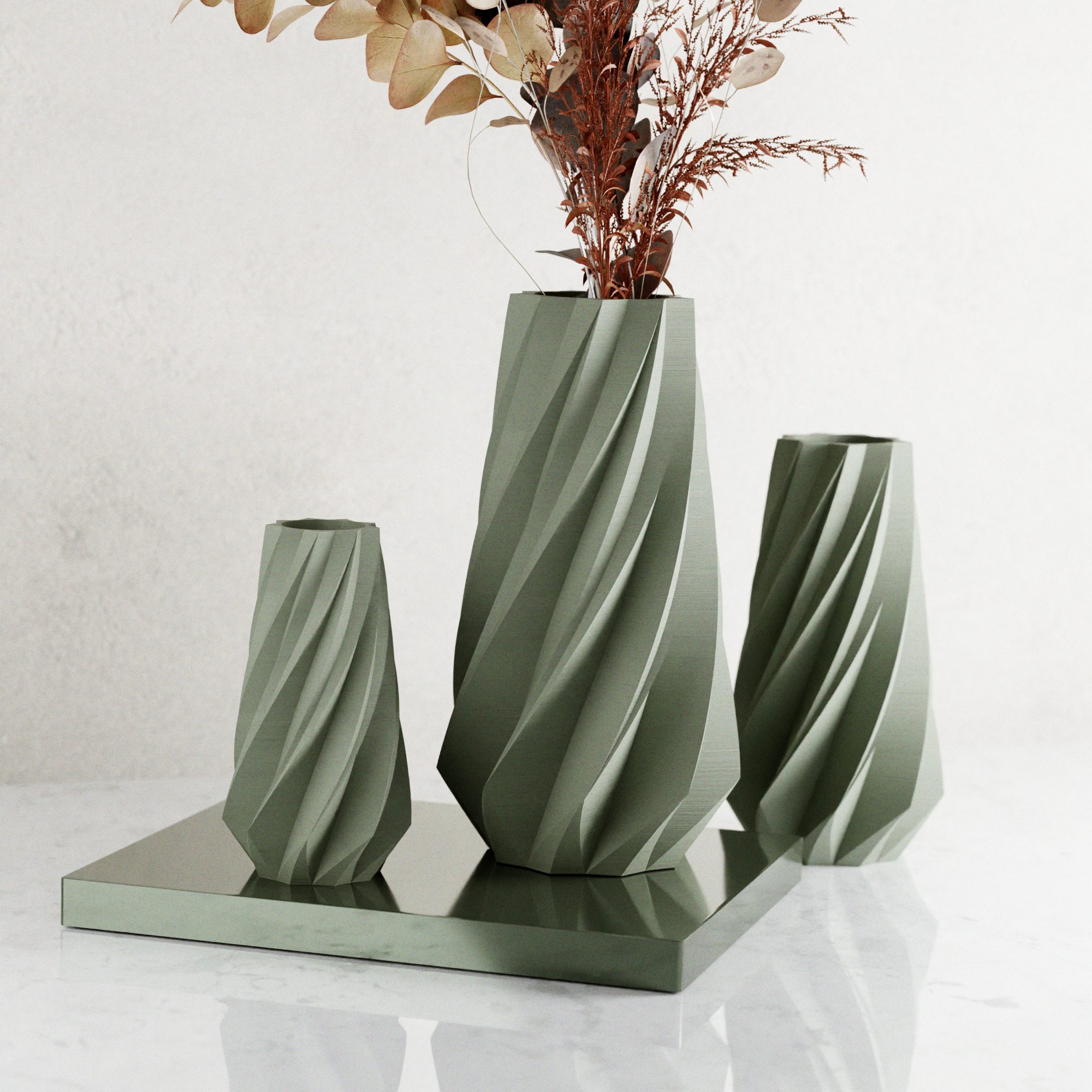 Timber Vase from Modernized Pottery