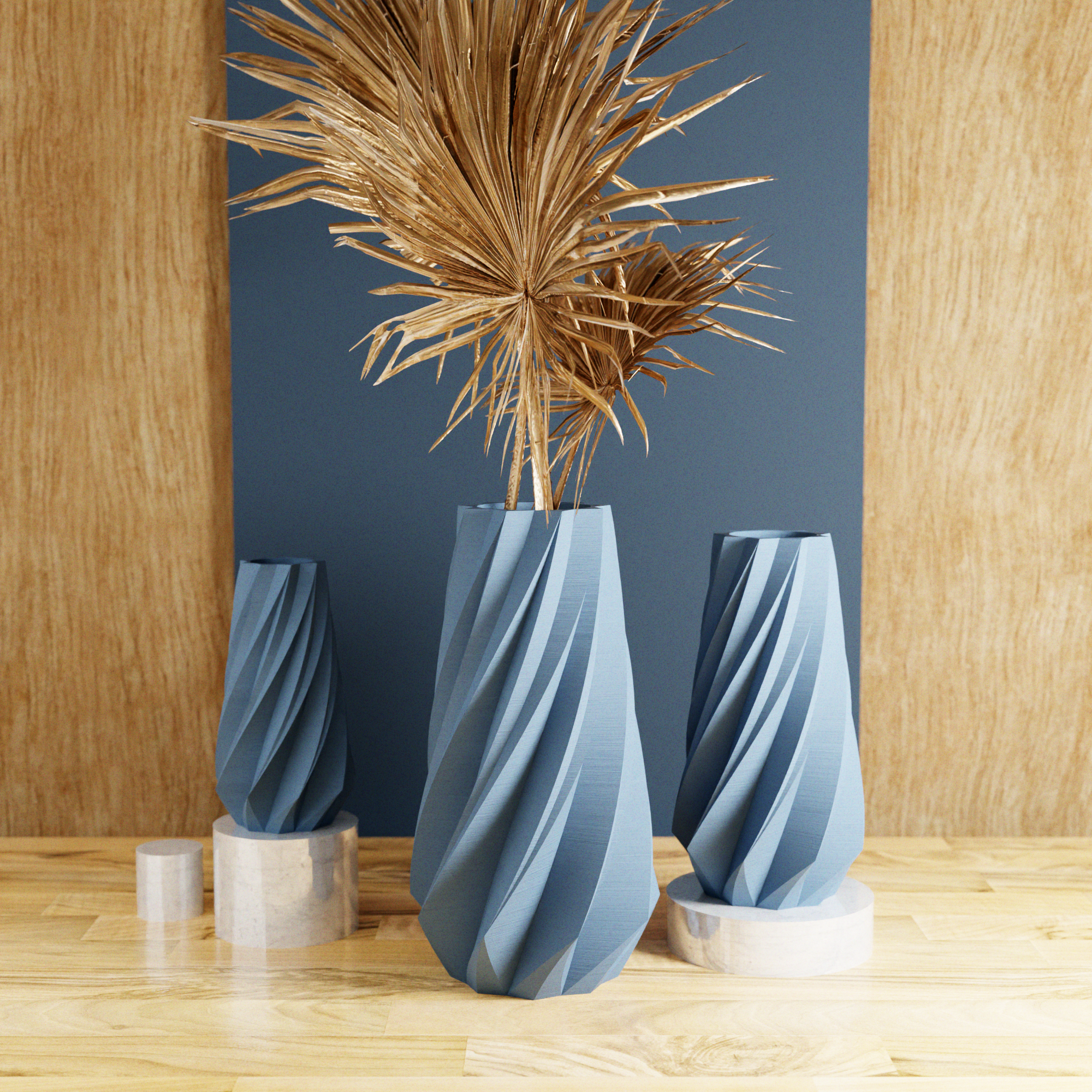 Timber Vase from Modernized Pottery