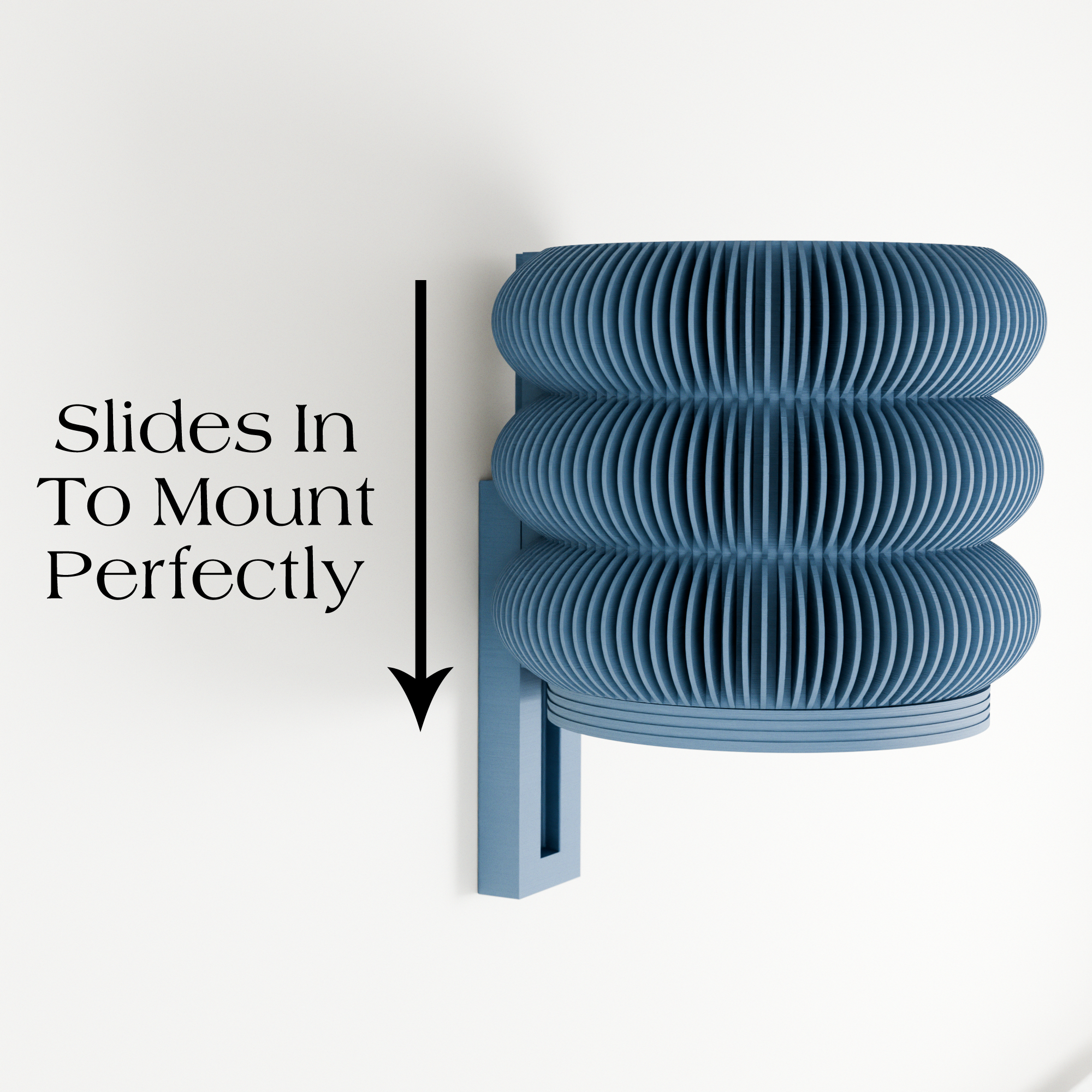 Wall Planter - Triple Bubbles Planter from Modernized Pottery