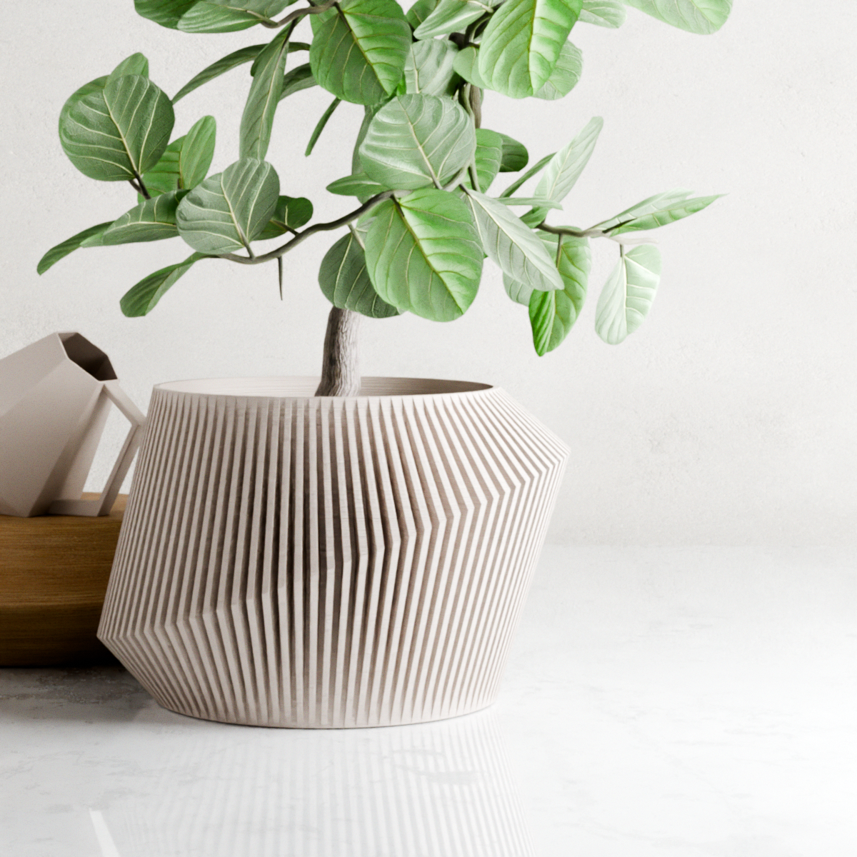 Urban Planter from Modernized Pottery